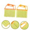 CHILDWEET 2Pcs Window Shutter Cleaning Brush Lightweight and Portable Blinds Duster Tool for Home Office Easy to Clean Hard to Reach Areas Removable Brush Head for Multi Use view 3