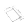 SEWOART Trailer Coupler Safety Pin Locking Pin for Farm Trailers Hitch Pin Connection Prevents Accidental Detachment Easy Installation for Safe Towing view 2