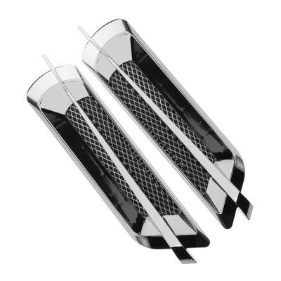 VINTORKY 1Pair Car Air Outlet Vent Covers Durable Hood Trim Decorative Decals for Car Interior Enhancement Easy to Install and Fit for Various Vehicle Models