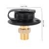 LIFKOME 1Set Rv Water Inlet Flange with Brass Adapter Leakproof Check Valve Assembly for Fresh Water Tank Replacement Easy Installation Rv Water Hose Connector view 2