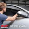 Precut Front Door Tint for 2019 Dodge Ram 4 Door Quad Cab, Classic, 35% VLT view 3