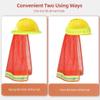 24 Ct Safety Helmet Neck Shields With Mesh Backing, High-Visibility Hard Hat Sun Covers, Helmet Accessories For Outdoor Use view 2