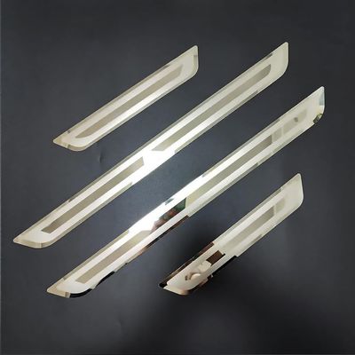 RCNHRDS 4PCS Car Door Sill Protector for Seat Cupra Ateca, Scuff Plate Stainless Steel Door Entry Guard Welcome Pedal Anti-Scratch Threshold Protection,C/Type~C