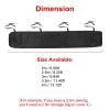 dDanke Waterproof Awning Storage Cover 420D Oxford Cloth Protective Rain and Snow Cover for Retractable Awnings (Black,8.20ft) view 2