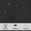 dDanke Waterproof Awning Storage Cover 420D Oxford Cloth Protective Rain and Snow Cover for Retractable Awnings (Black,8.20ft) view 4