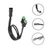 Leads Deutsch Outputs DT, Y Shape 2 Pin DTM Female for Fog Work Light Retrofit Work Chandelier Light Retrofit Connectors Wiring Harness (2 in 1, 1) view 2