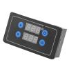Sorandy Digital Cycle Timer Relay, Adjustable Delay Timing Switch for Solenoid Valve, Pump, Motor, String Lights, Dual Display 0.1s-999s Hours DC 12V Timer Module view 2