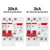 POMGSGAF Residual Current Circuit Breaker Main Switch with Surge Protector Leakage Protector(32A) view 2