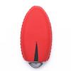 WFMJ 2Pcs Leather 4 Buttons Key Fob Case Cover for Nissan Altima 350Z Quest Sentra Infiniti EX35 FX35 FX45 G35 I35 (Black Red) view 3