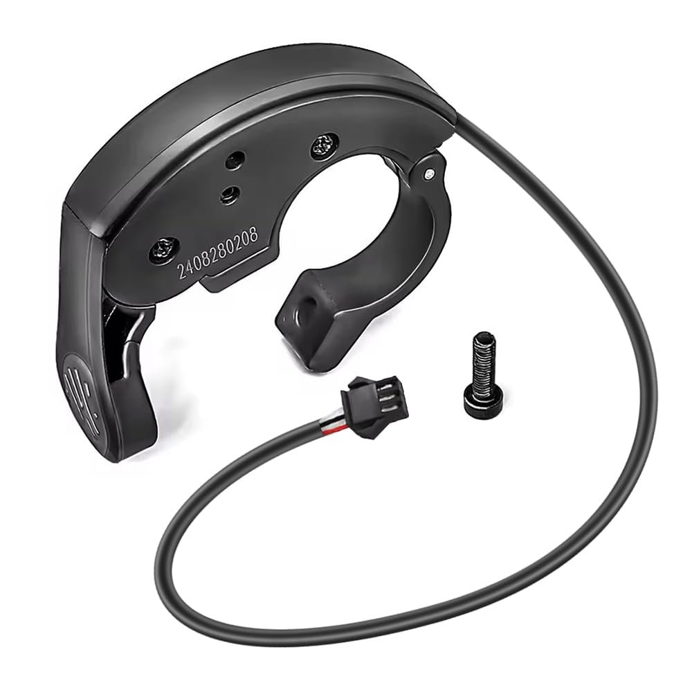 JOYSOG 3-Pin SM/WP Quick Release Electric E-Bike Thumb Throttle Cable Accelerator Control Handle Assembly (SM-Female Plug)