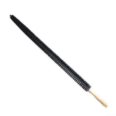 70-Inch Flexible Radiator Cleaning Brush Long Bendable Microfiber Duster With Wooden Handle Metal Body Nylon Bristles For Heaters Vents Air Conditioner Coils Dryer Narrow Spaces Blind Spots(75cm)