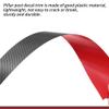 Motoforti Door Pillar Window Trim Anti Scratch Sticker Pillar Posts Cover for Ford Focus 2019-2023 Carbon Fiber Black Front Rear Left Right 6 Pcs view 4