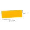 COOLHIYA Car Window Film Squeegee Tool Yellow Plastic Scraper for Easy Tint Application Durable Car Film Gadget Non Damaging Design for Vehicle Window Decals view 2