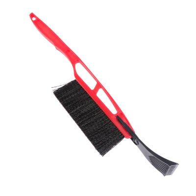 COOLHIYA Multifunctional Snow Shovel with Eva Handle De Ice Wiper Car Snow Brush for Easy Windshield Ice Removal Random Color Durable Bristle Head Random Color