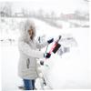 COOLHIYA Multifunctional Snow Shovel with Eva Handle De Ice Wiper Car Snow Brush for Easy Windshield Ice Removal Random Color Durable Bristle Head Random Color view 4