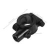 MUELODSIC 1Pair Thread Motorcycle Mirror Mount Holder Clamp for Electric Scooters Atvs Easy Installation Vibration Control Compatible Rear View Mirror Bracket view 2