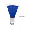Blue Threaded Engine Oil Funnel for Spill-free Oil Changes view 2