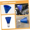 Blue Threaded Engine Oil Funnel for Spill-free Oil Changes view 3