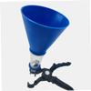 Blue Threaded Engine Oil Funnel for Spill-free Oil Changes view 4