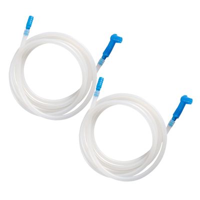 TOGEVAL 2pcs Brake Bleeder Hose Durable Brake Fluid Replacement Tool Oil Pumping Connector for Safe Vehicle Maintenance