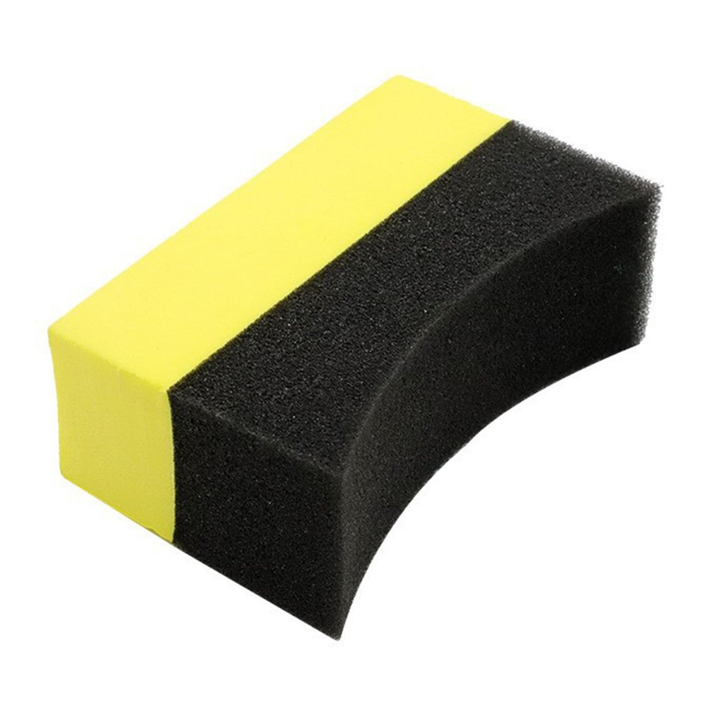 Miriam Song Tire Dressing Applicator Pad, Soft Scratch Safe Wax Buffing Pad for Automotive Care