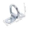 COOLHIYA D Ring Tie Down Hooks for Trailers Trucks and Rvs Heavy Duty Cargo Anchors for Secure Fastening Quick Installation Versatile Use for Transporting and Camping view 2