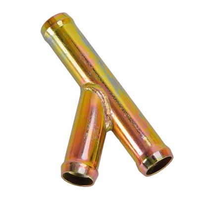 beler 10mm x 10mm x 10mm Y Shape Heater Hose Fitting Coolant Pipe Connector Adapter