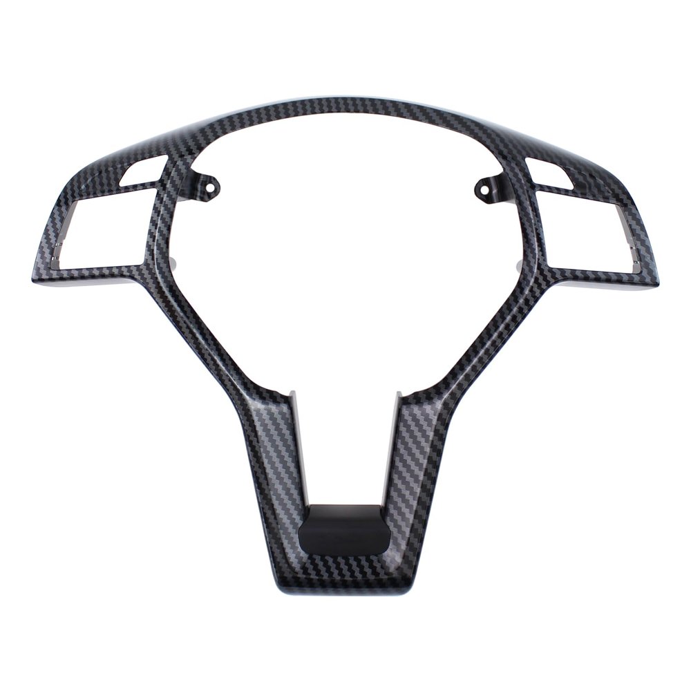 Steering Wheel Trim Cover Carbon Fiber Style for Mercedes C300 2012-14