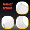 SYudwen Roof Dome Bulb Lens White Cover Replace# D2LY13783E Compatible with Ford F150 1980-1996 Bronco 1980-1996 Overhead Dome Map Light Cover view 4