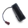 Liru Car Rear/Lift Gate Trunk Lock Push Button Trunk Lid Replacement for BMW E39 E60 E61 (Replace Part #: 51248168035) view 3