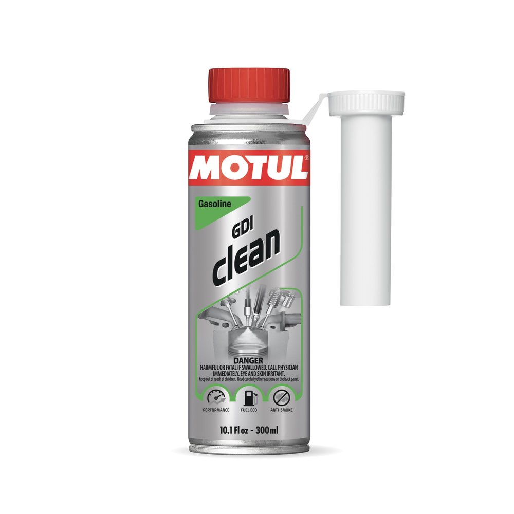 Motul GDI Clean | Fuel System Cleaner for Gasoline Direct Injection Engines | Helps Clean Injector Tips and Combustion Chambers | Supports Smooth Engine Operation and Consistent Performance | 300ml