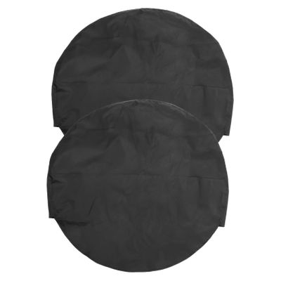 DONFAMDS 2pcs Tire Covers Durable Rv Spare Tire Protector for Trailers and Campers Heavy Duty Stylish and Practical Wheel Cover