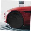 DONFAMDS 2pcs Tire Covers Durable Rv Spare Tire Protector for Trailers and Campers Heavy Duty Stylish and Practical Wheel Cover view 4