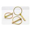 PDETVEO 6PCS 6mm(1/4") Lynch Pin Assortment Kit with Ring, for Farm Tractors, Trailers, Trucks, Lawn Mowers & Equipment Attachments view 3