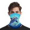 Balaclava Cute Dolphin Bandana Summer Face Mask Cooling Neck Gaiter UV Protection & Breathable Ski Mask Scarf Fishing Face Cover for Sun Protection for Women Men view 4