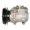 New A/C Compressor Compatible with OE Denso 10PA15C - 152mm 1 Groove Clutch 24V OE#113-3499 view 1