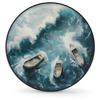 Huoxingcun Ocean Boat Tire Cover Spare Tire Cover, Waterproof and Dustproof Universal Tire Protector Suitable for Trailer RV SUV and Many Vehicles Tires 16 in view 1