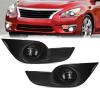 OKSIWA LED Fog Lights For 2013-2015 Nissan Altima Sedan,One Pair,Clear Lens view 1