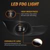 OKSIWA LED Fog Lights For 2013-2015 Nissan Altima Sedan,One Pair,Clear Lens view 2
