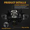 OKSIWA LED Fog Lights For 2013-2015 Nissan Altima Sedan,One Pair,Clear Lens view 3