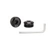 jiahesuw 2pieces Bicycles Pedals Covers Durability Aluminum Alloys Bike Pedals Caps for Enhances Cycling Experiences view 1