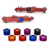 jiahesuw 2pieces Bicycles Pedals Covers Durability Aluminum Alloys Bike Pedals Caps for Enhances Cycling Experiences view 2
