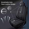 IKABEVEM Car Seat Covers for Acura TL 2004-2012 2013 2014 Front Seats view 3