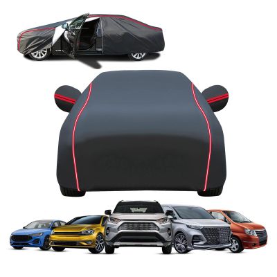 Car Cover Waterproof All Weather Custom Fit for Chevrolet Suburban (1973-2024) Waterproof Protector Car Cover, All Seasons Protection with Reflective Strips, All-Weather Protection