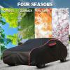 Car Cover Waterproof All Weather Custom Fit for Tesla Model Y(2020-2025) Waterproof Protector Car Cover, All Seasons Protection with Reflective Strips, All-Weather Protection view 4