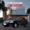 Car Cover Waterproof All Weather Custom Fit for Subaru Legacy(2001-2025) Sedan Waterproof Protector Car Cover, All Seasons Protection with Reflective Strips, All-Weather Protection view 2