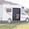 WPJBDS Van Bug Screen for RV and Other Campervans,Self-Closing Magnetic Sliding Door Van Screen Mesh Curtains Mosquito Net with Zipper,Easy to Install and Remove(Size:L: 133x180cm/53.3x70.8inch) view 1