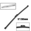 Rear Wiper Blades 11" For Ford Fiesta 7 Hatchback 2017-2023 Back Windshield Wiper Replacement, ABS and Rubber (1 Pc) view 4