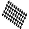 LXOINAGO 50pcs Fender Apron Liner Splash Shield Push-Type Clip Retainer Rivet 11609417 Compatible for GM view 1
