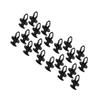 LXOINAGO 50pcs Fender Apron Liner Splash Shield Push-Type Clip Retainer Rivet 11609417 Compatible for GM view 4